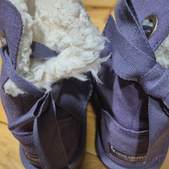 Koolaburra Kids Lavender Boots - Picture 4 of 10